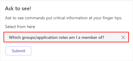 Select Command