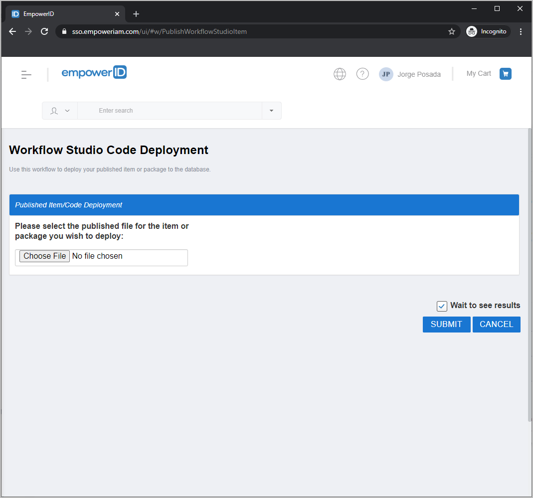 Publish Workflow