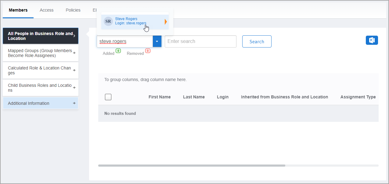 Add Person to BRL