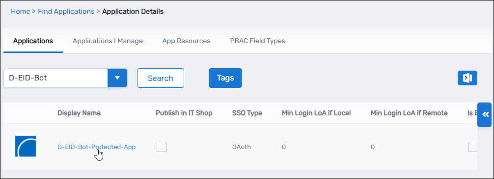 Find applications