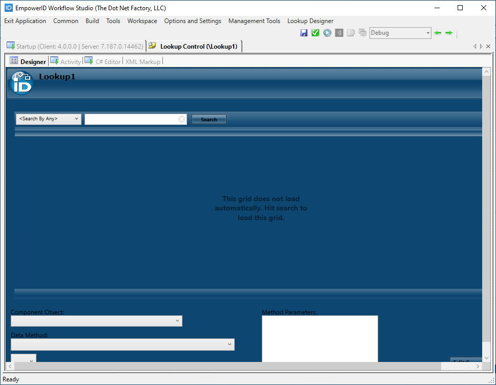 Lookup Designer
