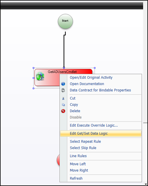 Edit data logic