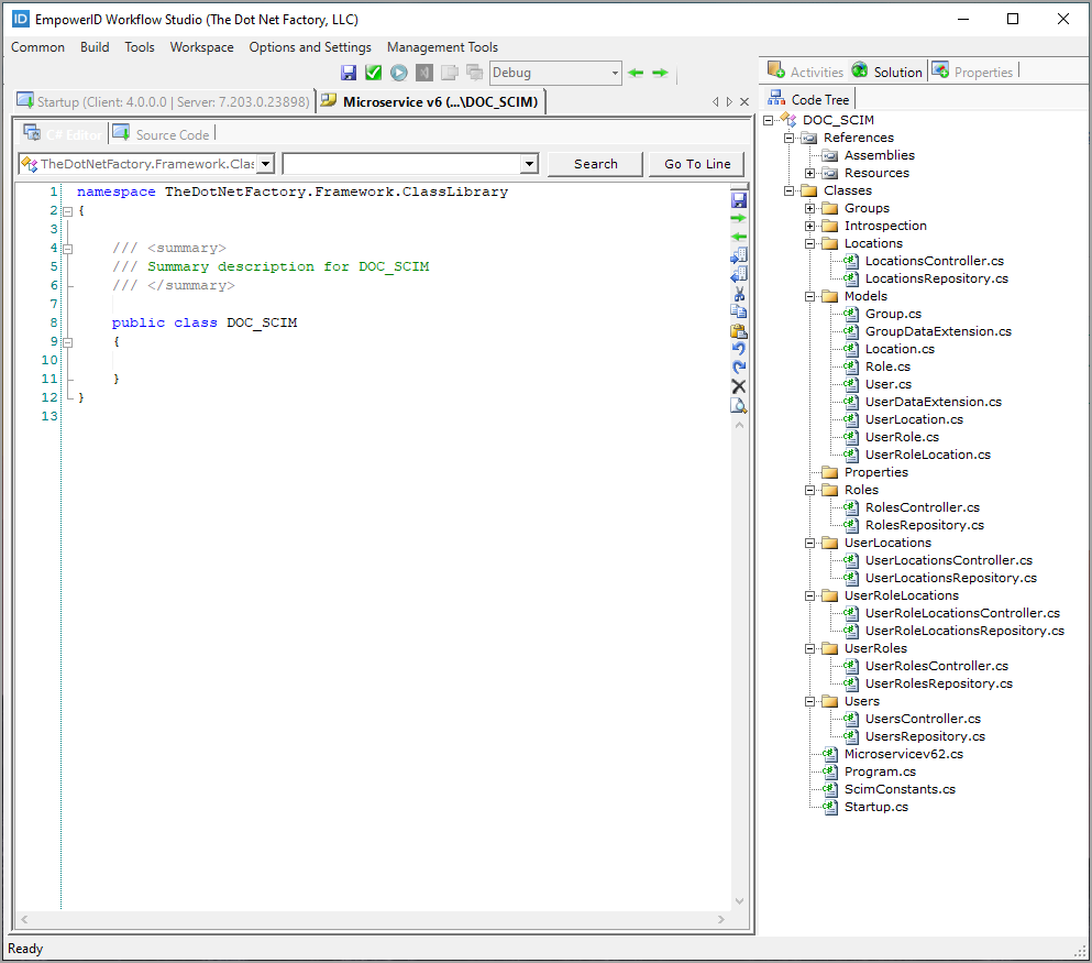 Code Tree Structure