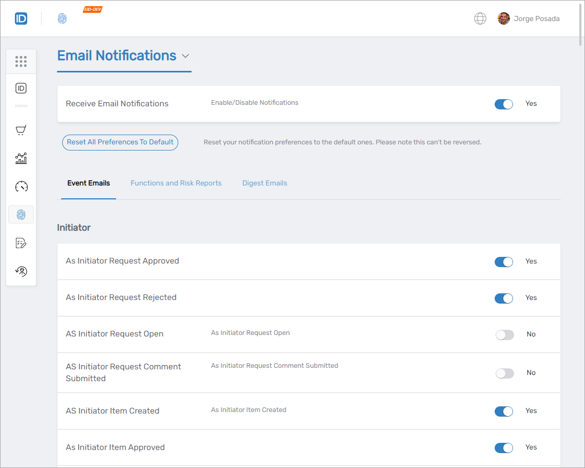 Email Notifications