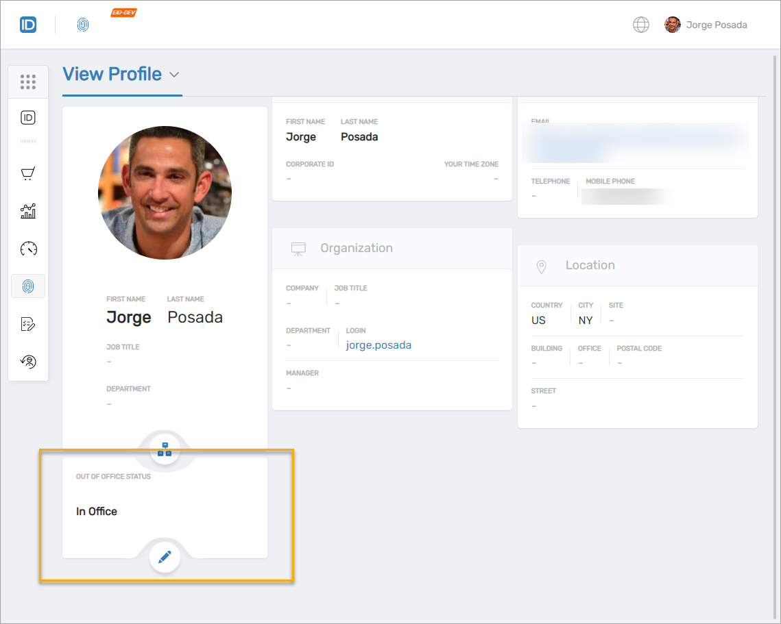 Profile Page