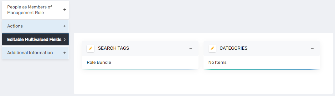Editable Fields