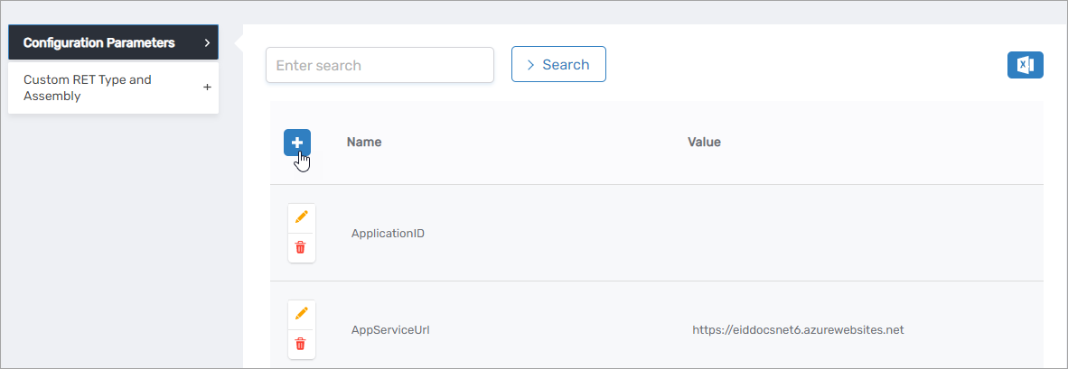 Add new parameter