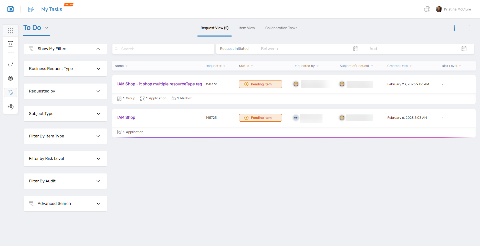 To Do Page Overview