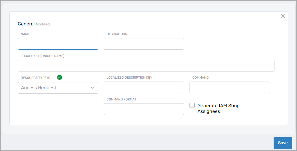 Permission Level Form