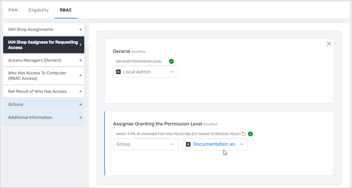 Select Assignee