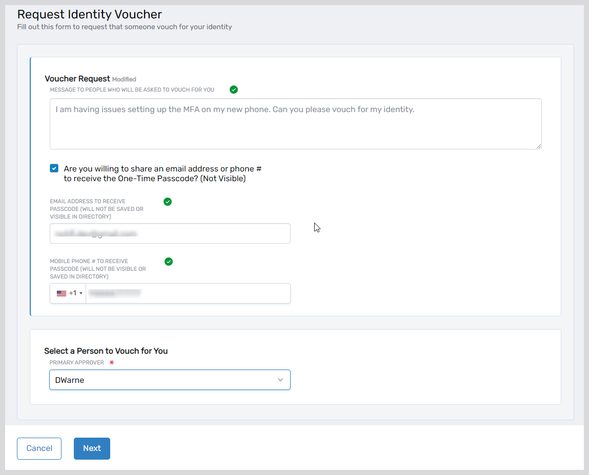 Request Details