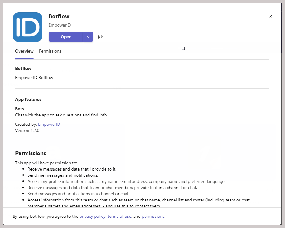 Botflow Details