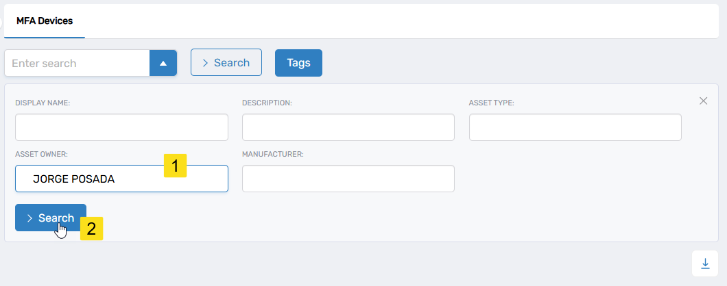 Search for User