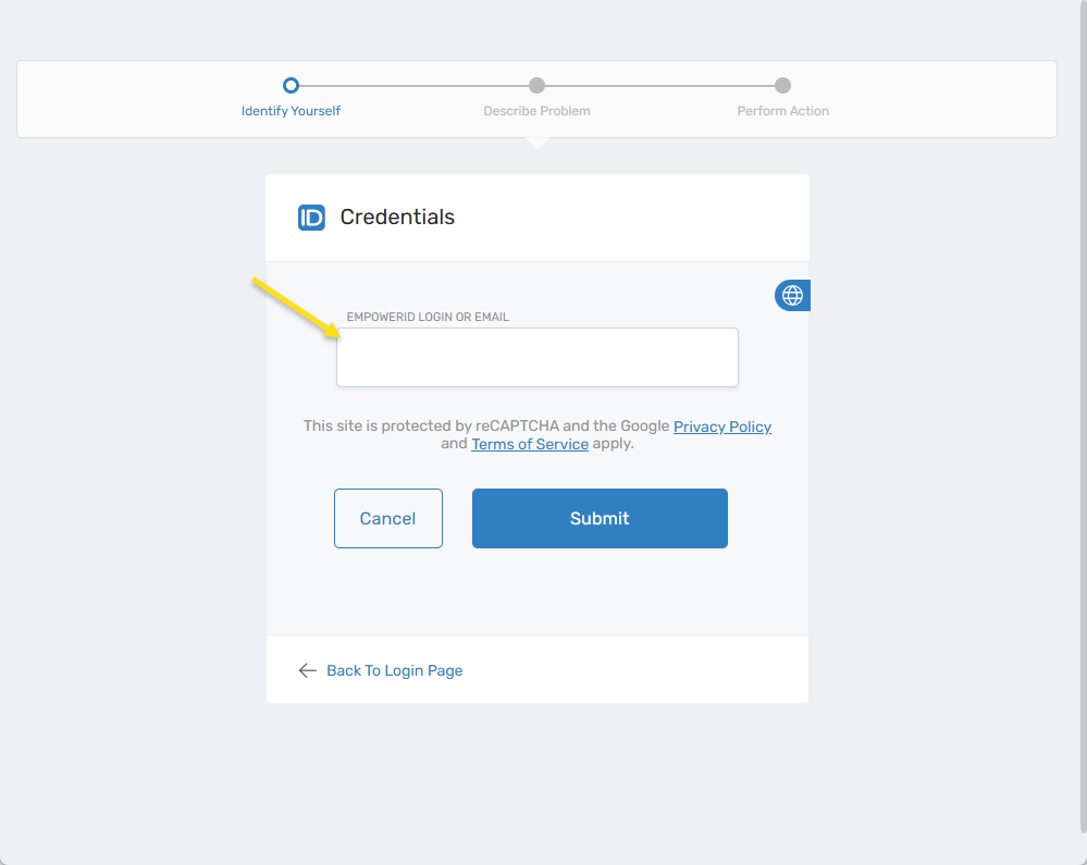 Identification Process