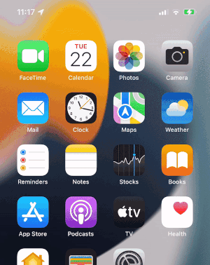 iOS notification